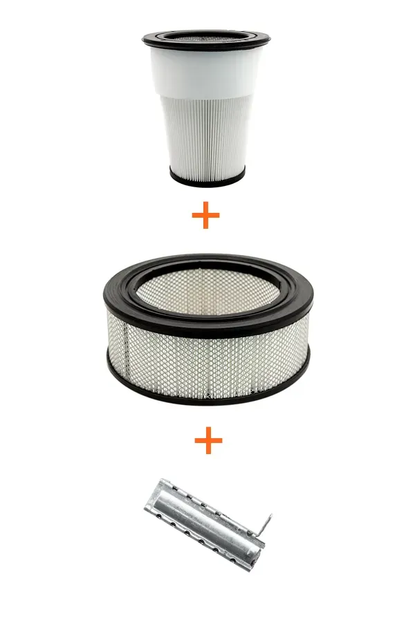 Dustcontrol Tromb 45525 servicekit HEPA-filter borstels