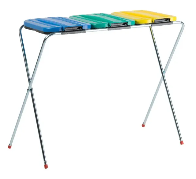 Cleanil VB 211003 trio zakhouder blauw groen geel