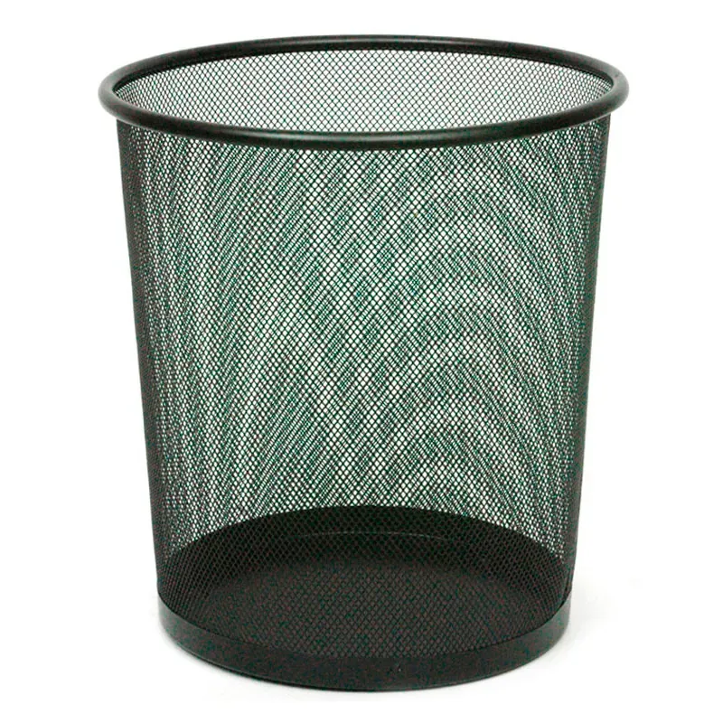 Cleanil VB 046423 Papiermand Zwart Metaal