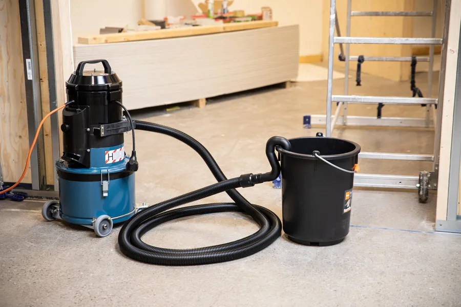 Dustcontrol Zuigmondstuk emmer ABS voor stofafzuiging