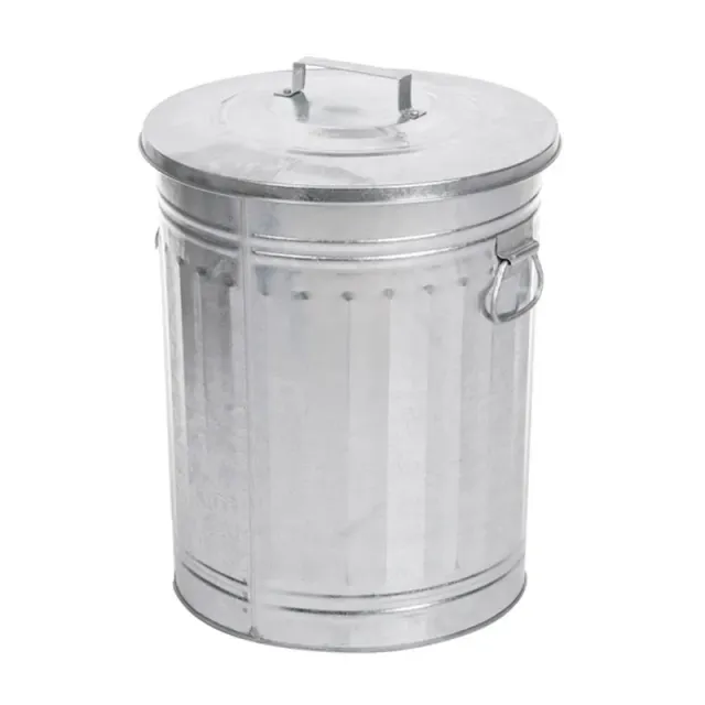 Cleanil VB 310015 afvalbak verzinkt 54 liter met deksel