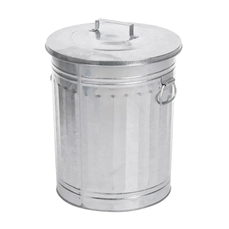 Cleanil VB 310015 afvalbak verzinkt 54 liter met deksel