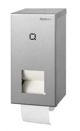 Cleanil Qbic-line 6820 toiletrolhouder 2-rols RVS