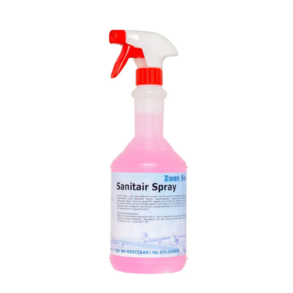ZaanSchoon Sanitair Spray reiniger spuitfles voor sanitair
