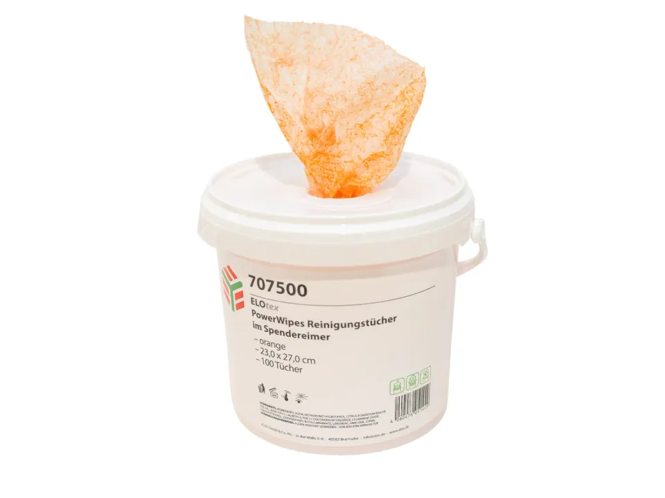 Elos ELOtex PowerWipes doekjes emmer reiniging
