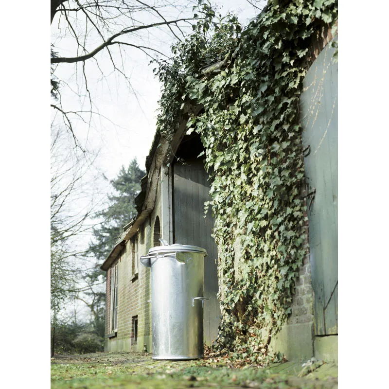 Cleanil VB 110110 staalverzinkte afvalbak verzinkt
