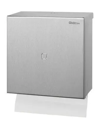 Cleanil Qbic-line 6700 handdoekdispenser mat-RVS C/Z-vouw