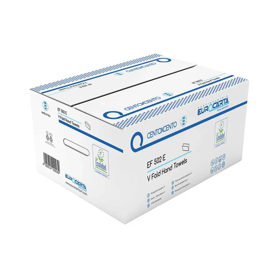 Eurocarta EF502 E V-vouw handdoekjes papier