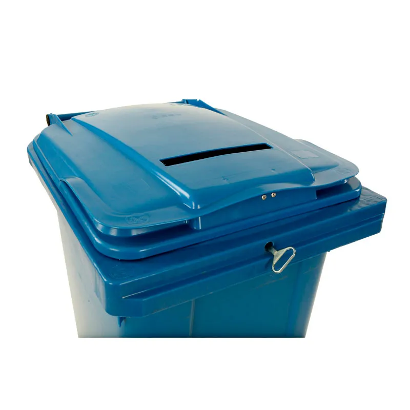 Cleanil VB 240400 container papiergleuf slot blauw kunststof
