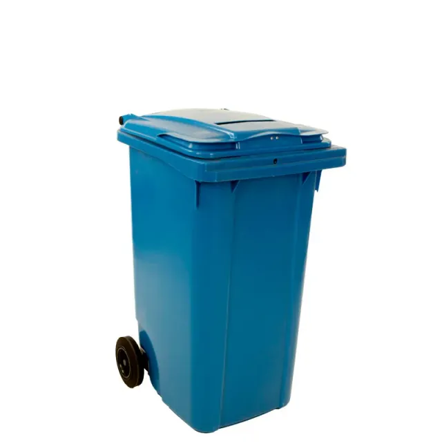 Cleanil VB 240400 container papiergleuf slot blauw kunststof