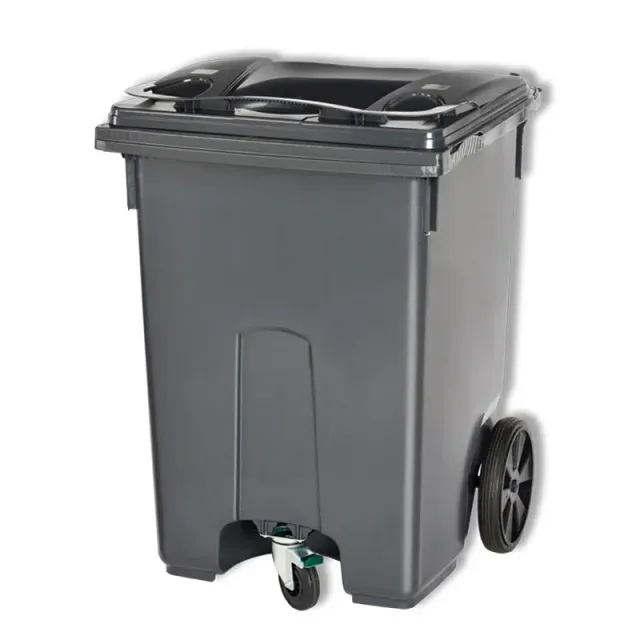 Cleanil VB 400400 mini-container 360L grijs 3-wiel