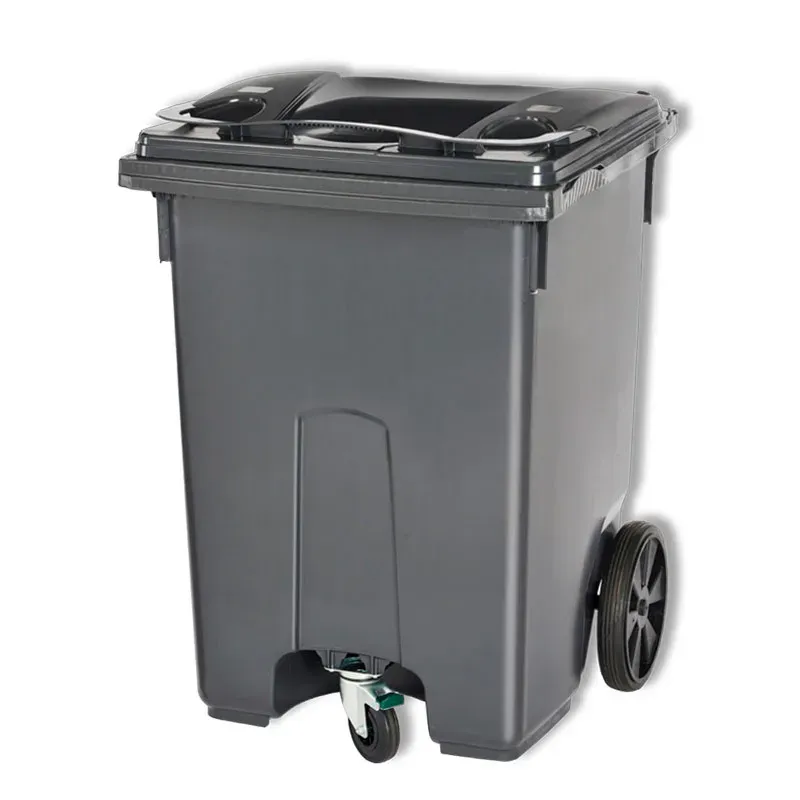 Cleanil VB 400400 mini-container 360L grijs 3-wiel