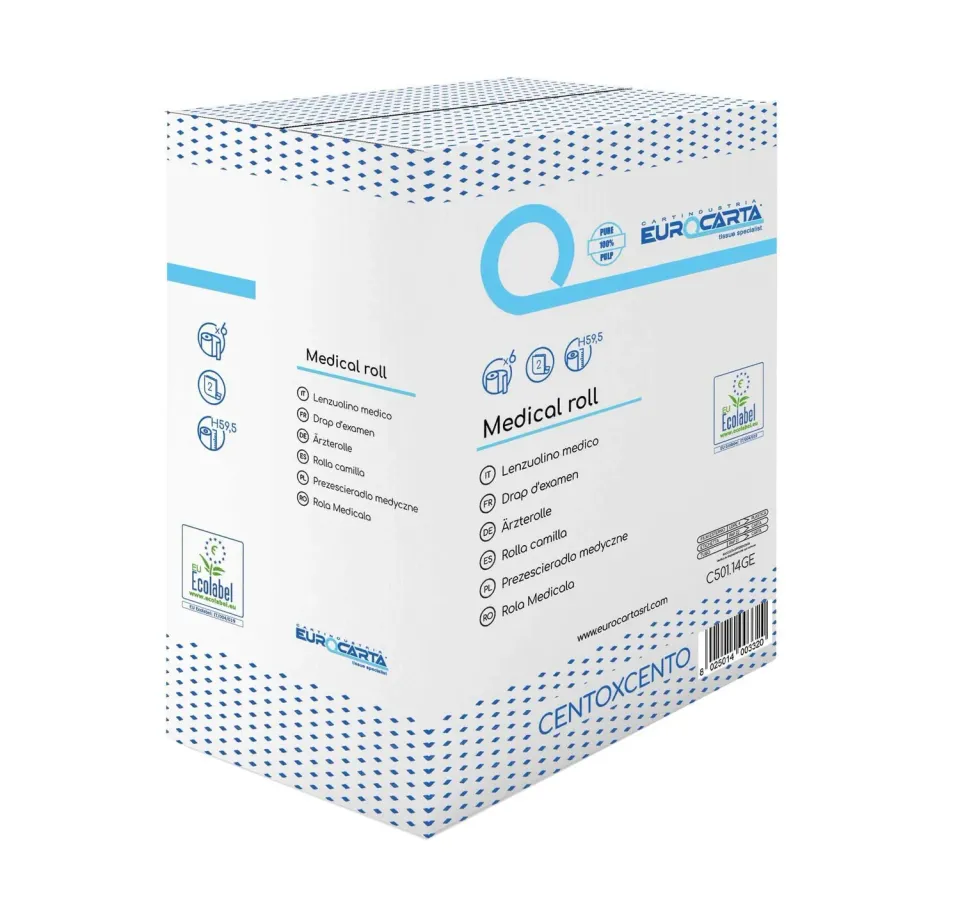 Eurocarta C501.14GE medische papierrol bankpapier