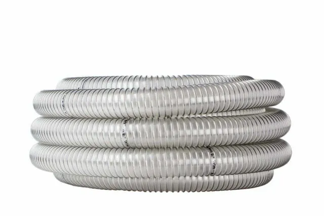 Dustcontrol Hoses PU Food voedingsslang Ø50 FDA