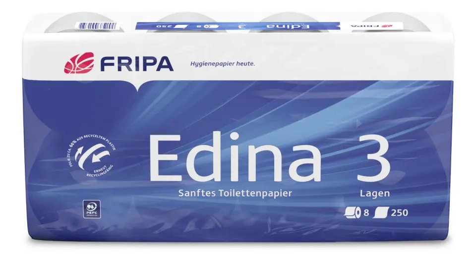 Edina toiletpapier zacht klassiek