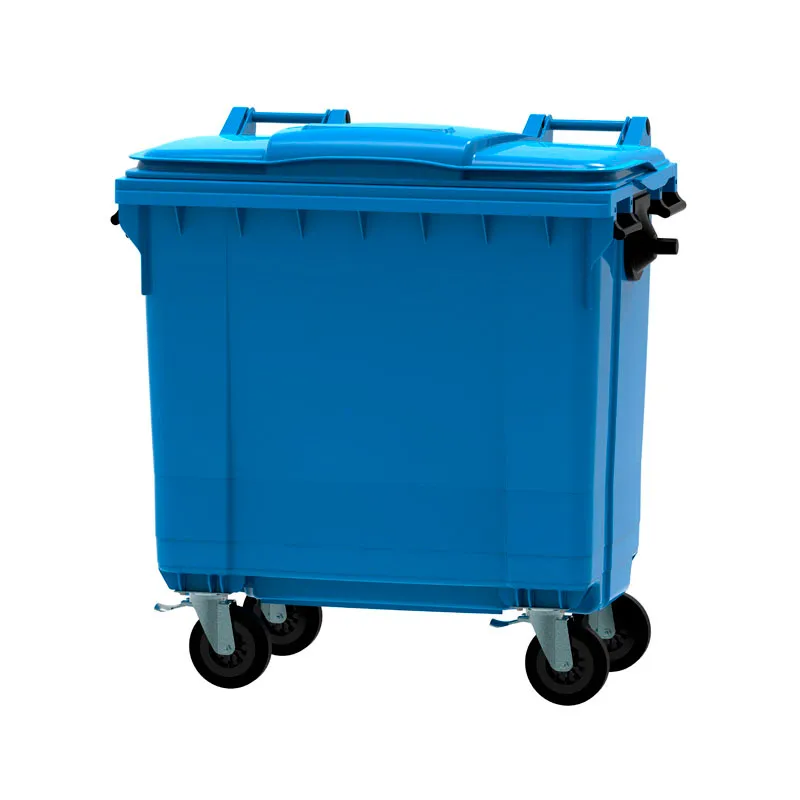 Cleanil container met vlak deksel