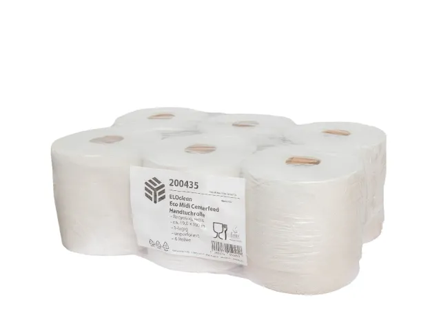 Elos Eloclean Eco Midi Centerfeed handdoekrol 1-laags