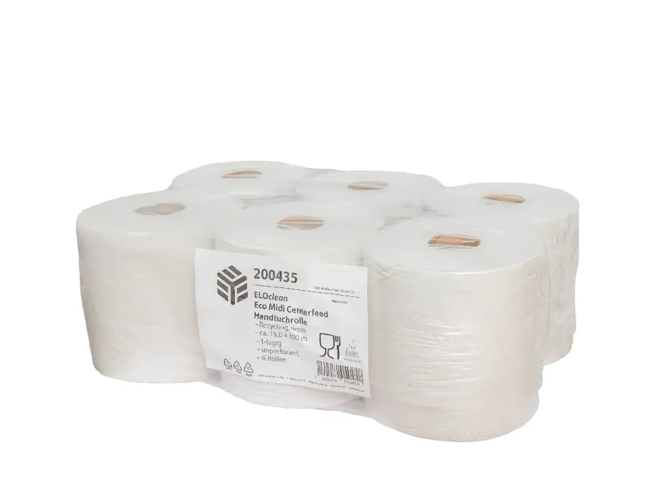 Elos Eloclean Eco Midi Centerfeed handdoekrol 1-laags