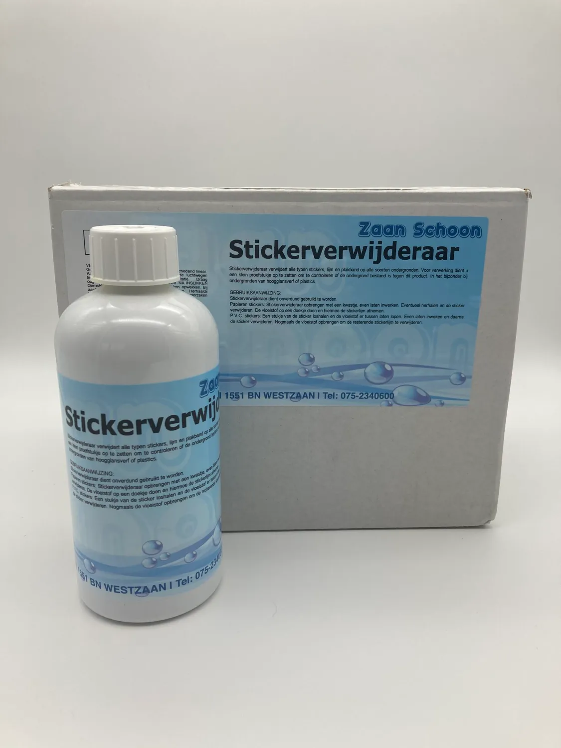 ZaanSchoon stickerverwijderaar