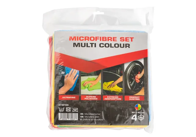 Elos microvezeldoeken set multicolour herbruikbaar