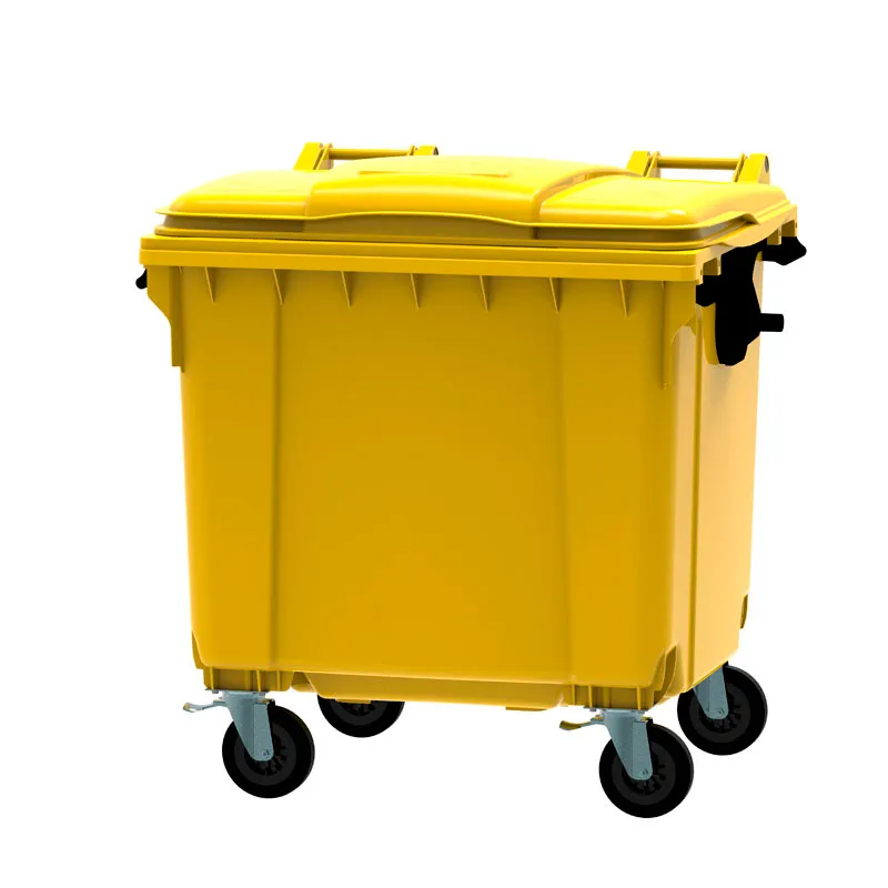 Cleanil container met vlak deksel