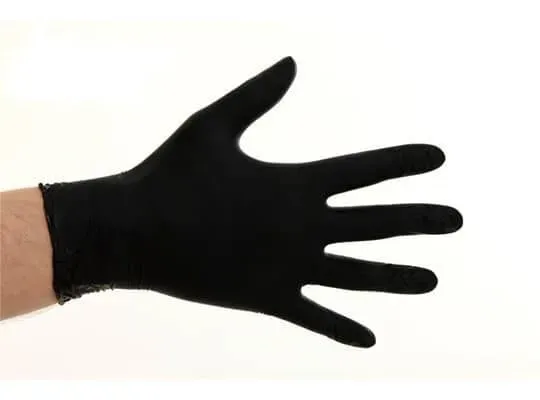 Cleanil 651303 nitril handschoenen zwart poedervrij