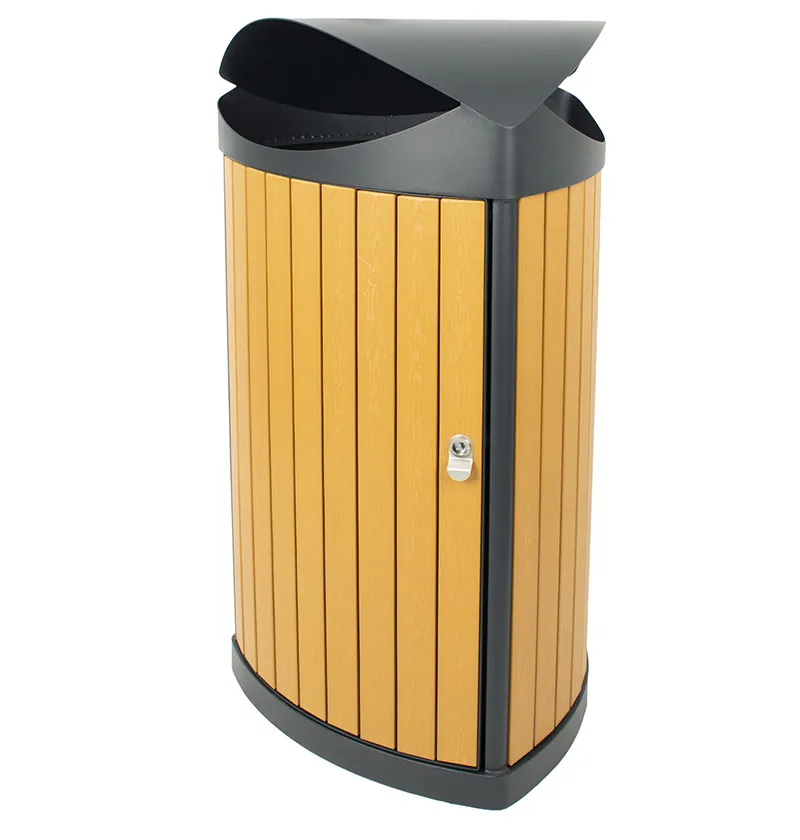 Cleanil Driehoekige VB 667888 buitenafvalbak 60L