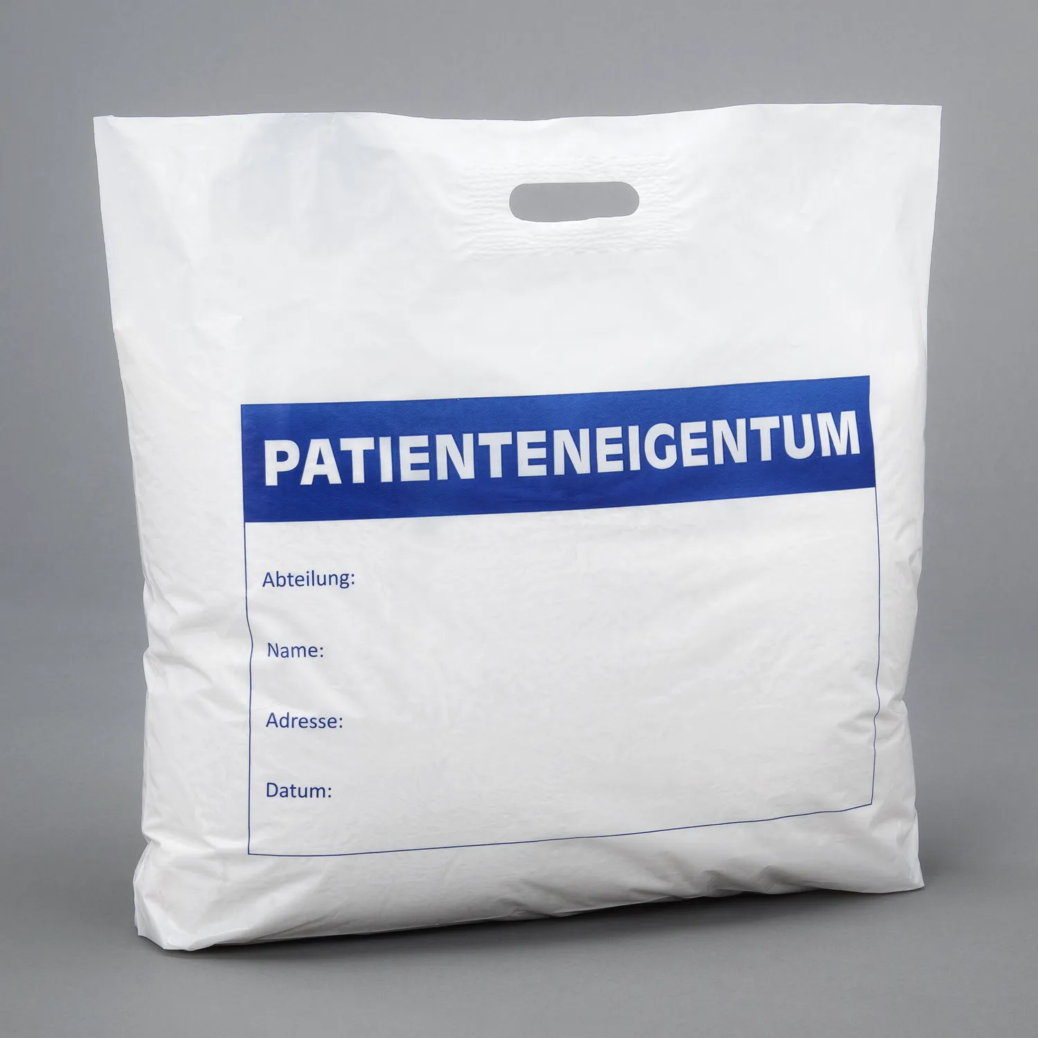 Elos tas voor patiënteigendommen transparant