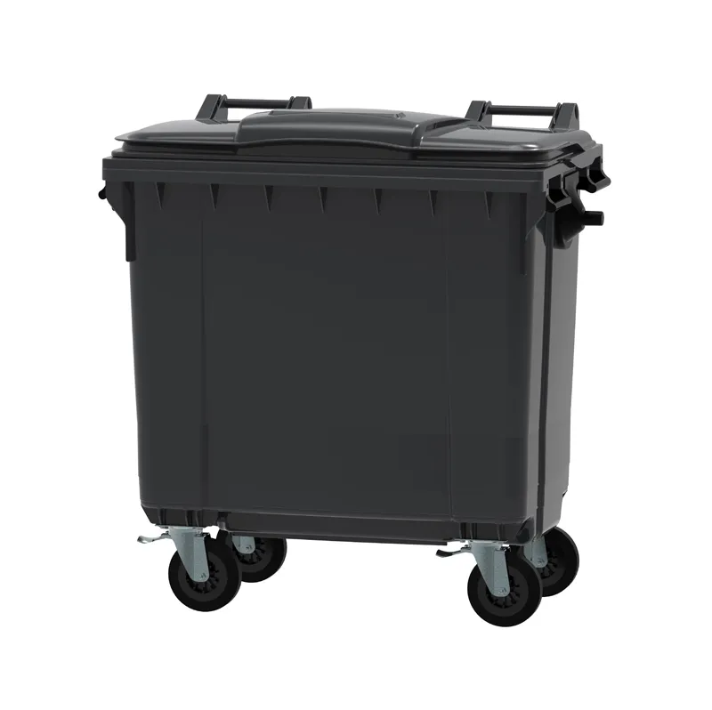 Cleanil container met vlak deksel