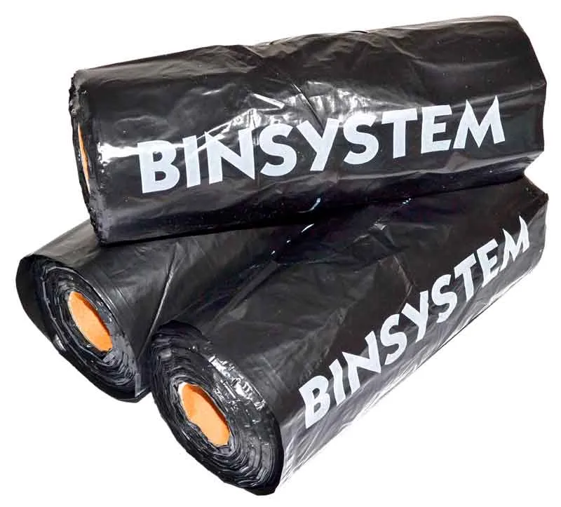 Cleanil VB 712519 hondenpoepzakjes zwart op rol plastic