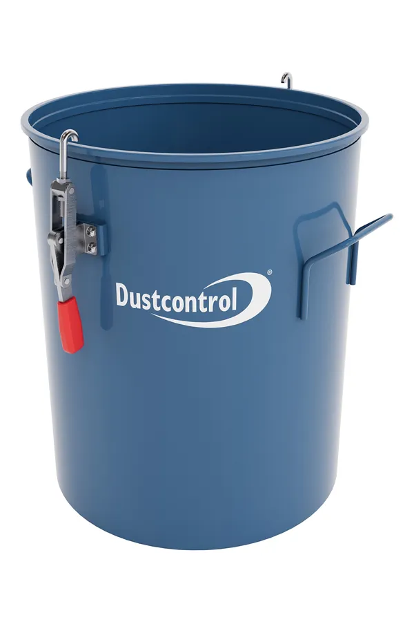 Dustcontrol DC container blauw 60 liter M met haken