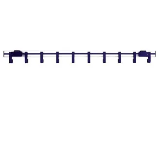 Cleanil Pro-line VB 184118 wandgarderobe grijs zwart