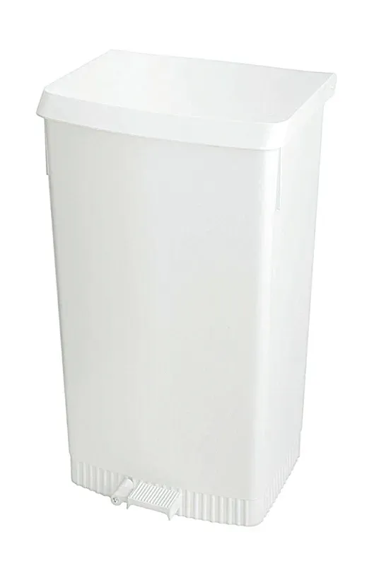 Cleanil VB 010903 pedaalemmer 60L wit met zakhouder