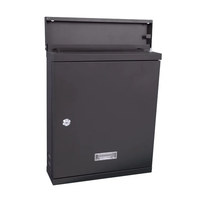 Cleanil Valencian VB 716975 wandbrievenbus mat zwart staal
