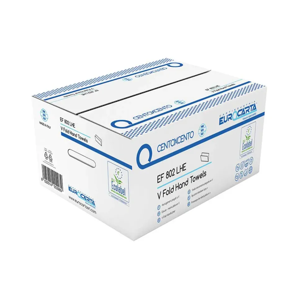 Eurocarta EF 802LHE V-vouw handdoeken