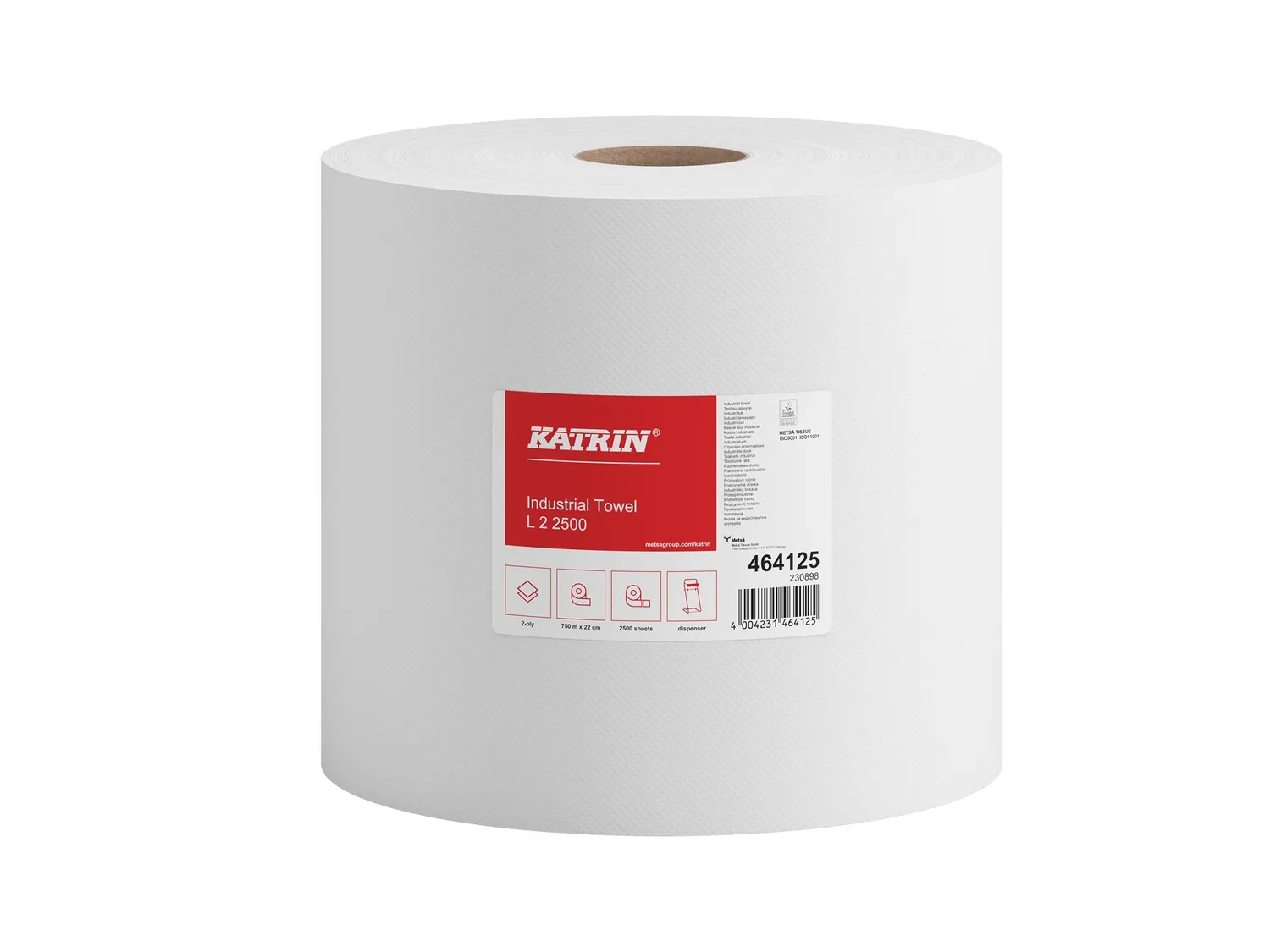Katrin Industrial Towel poetsrol laminated