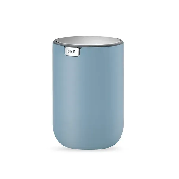 Fandy VB 920615 tafelafvalbak 1,5 liter blauw RVS-deksel