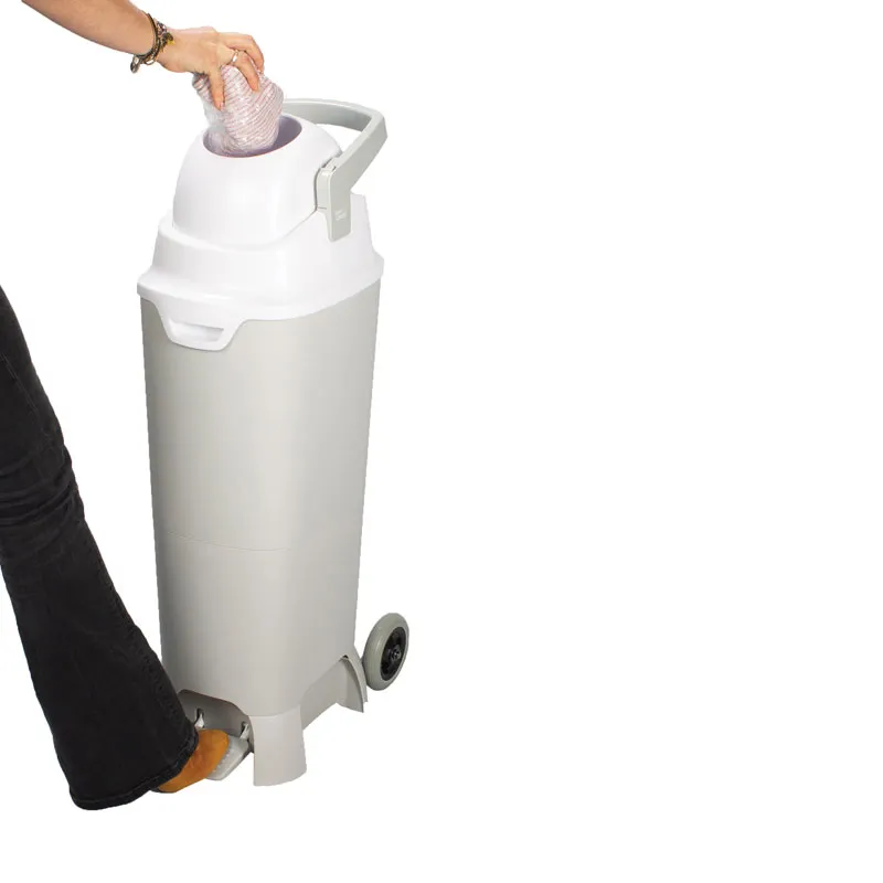 Cleanil One Maxi Plus luieremmer grijs wit