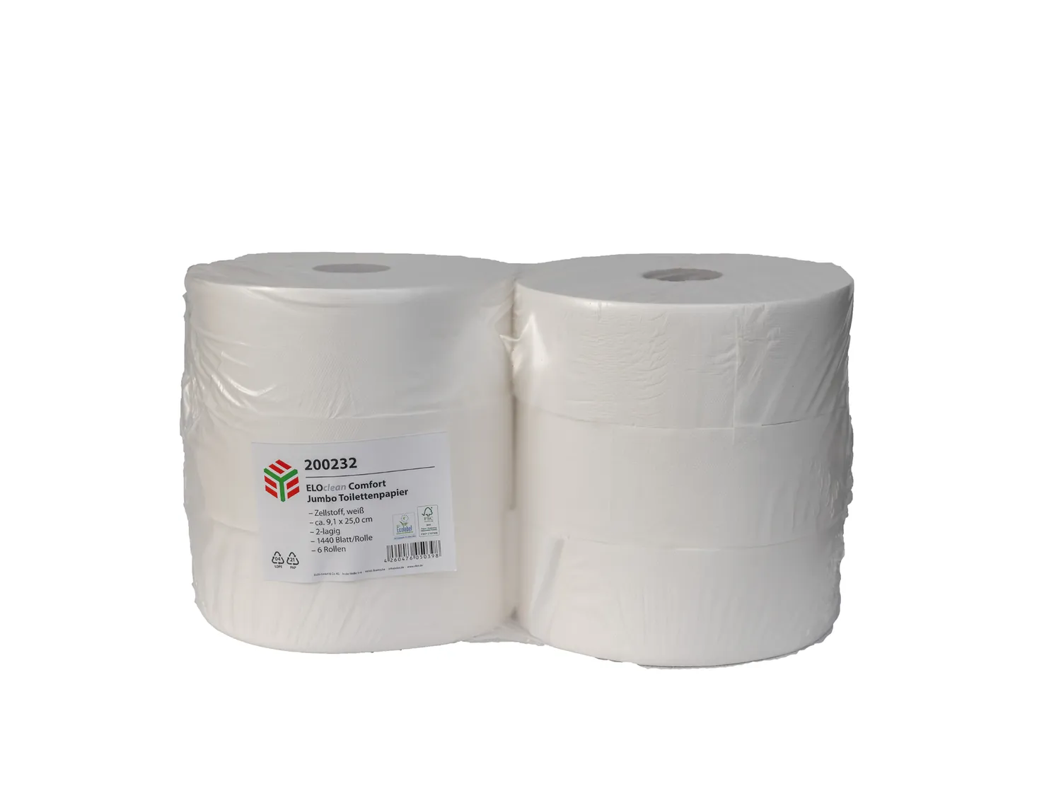 ELOclean Comfort Jumbo toiletpapier jumborol zacht