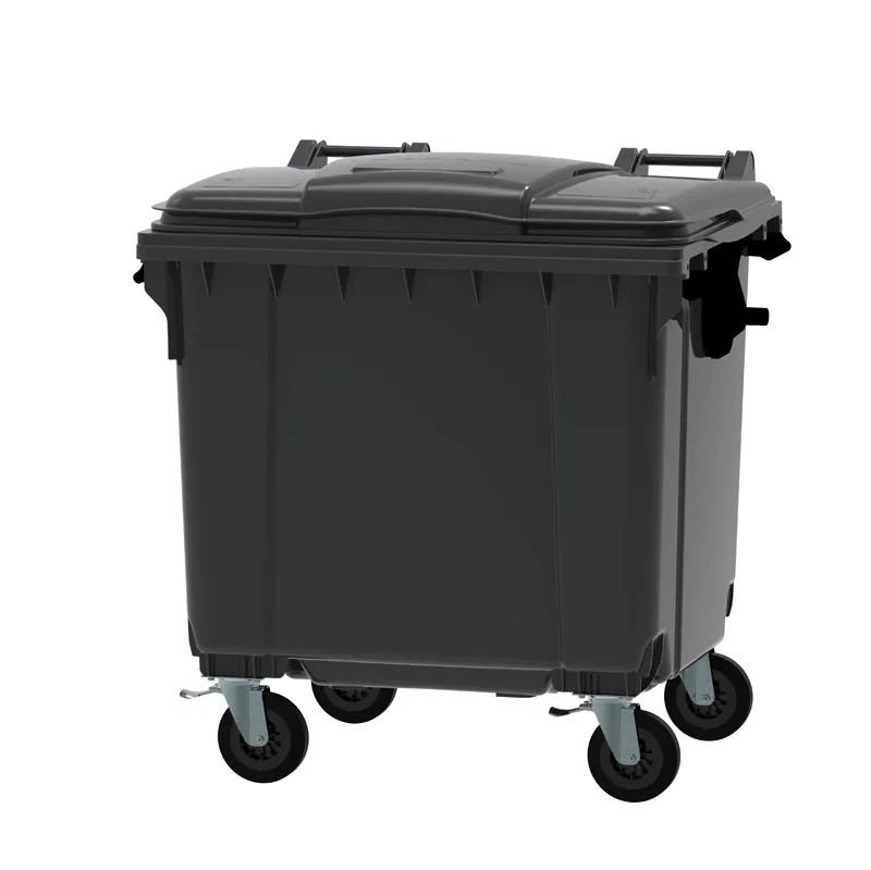 Cleanil container met vlak deksel