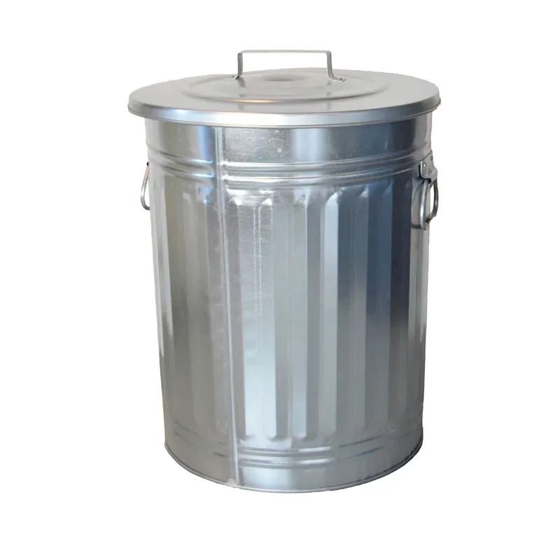 Cleanil VB 310015 afvalbak verzinkt 54 liter met deksel