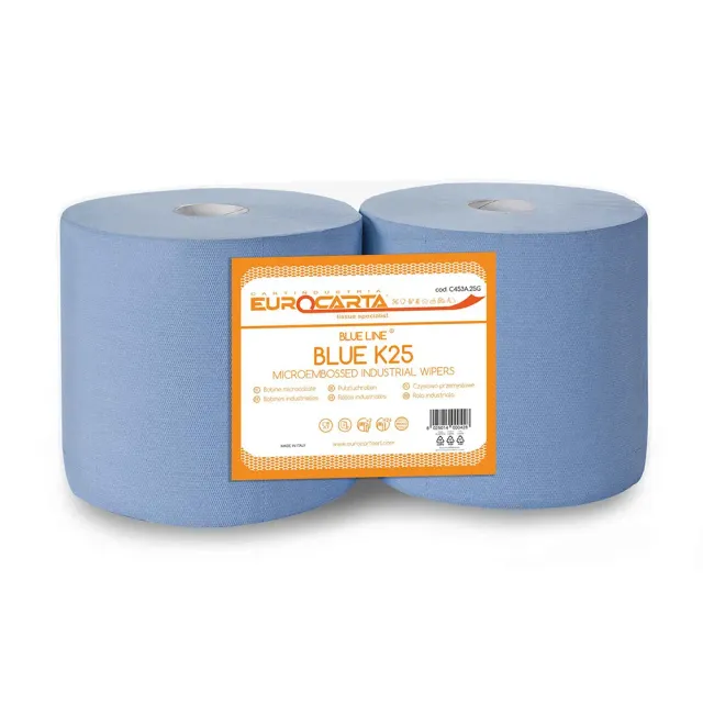 Eurocarta Blue K 25 handdoekrol blauw