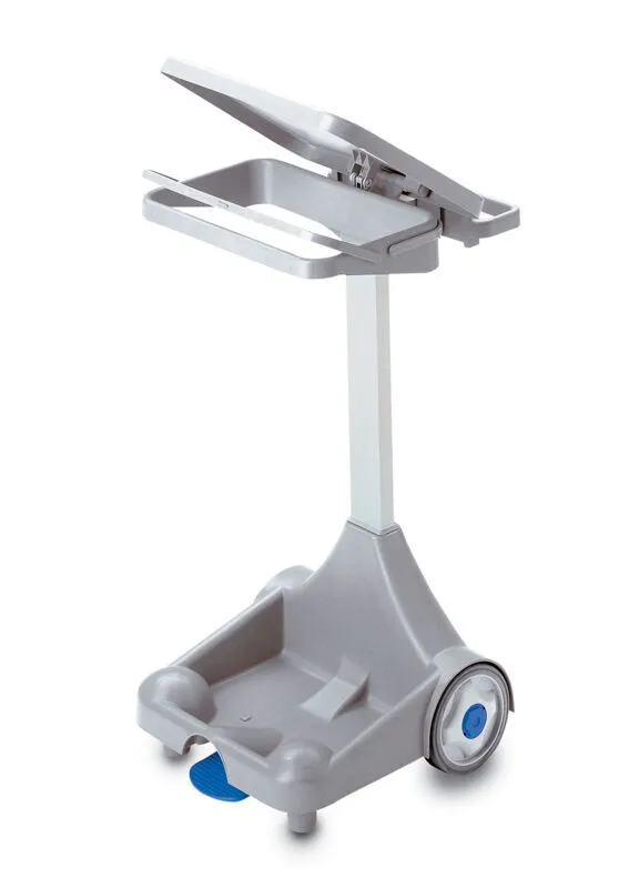 Cleanil VB 437653 vuilzakhoud grijs met pedaal
