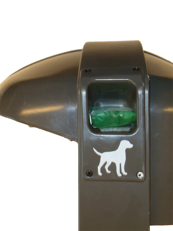 Cleanil Cibeles VB 061617 afvalbak 50L grijs hondenpoepzakjes
