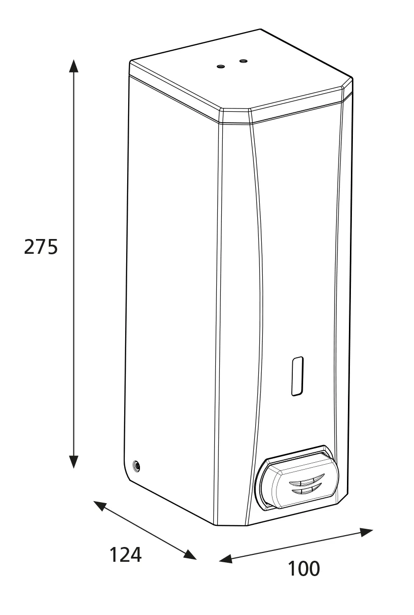 Katrin schuimzeepdispenser 1.000 ml