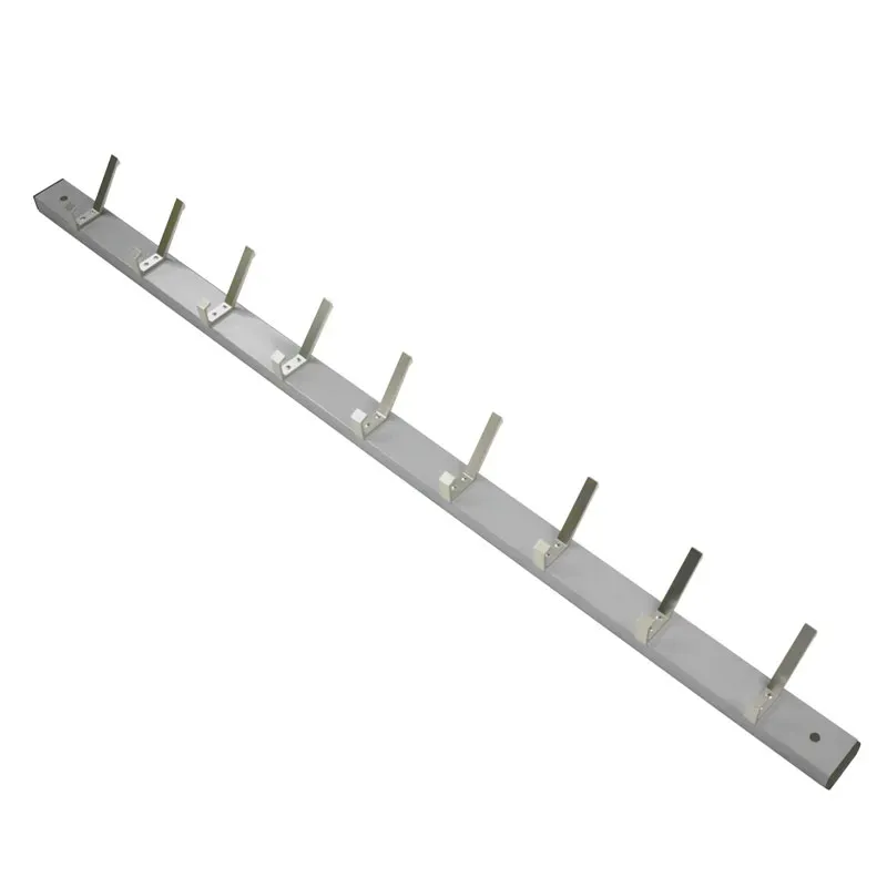 Cleanil VB 200225 wandkapstok 138cm grijs 9-haken