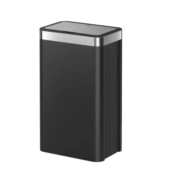 EcoNova Resin Sensor Bin 50 liter zwart sensorafvalemmer