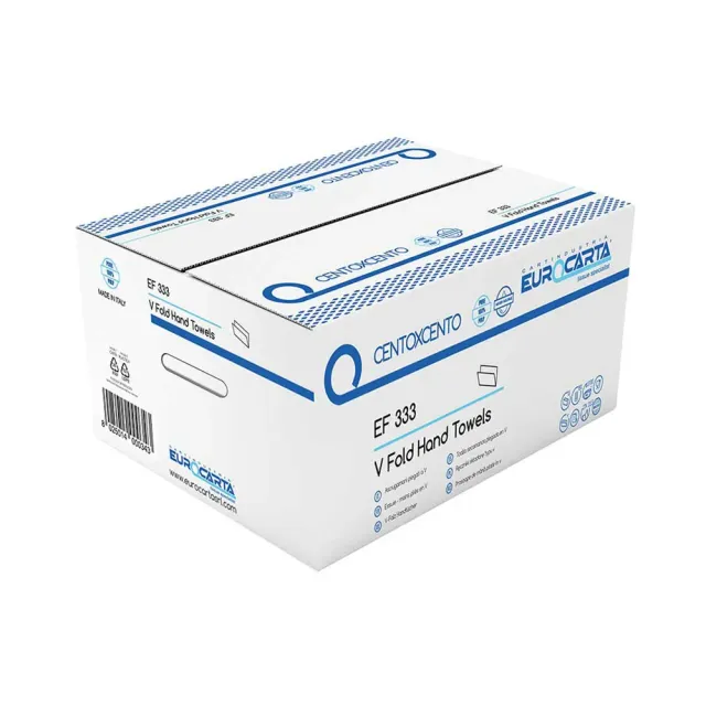 Eurocarta EF 333 handdoekjes wateroplosbaar