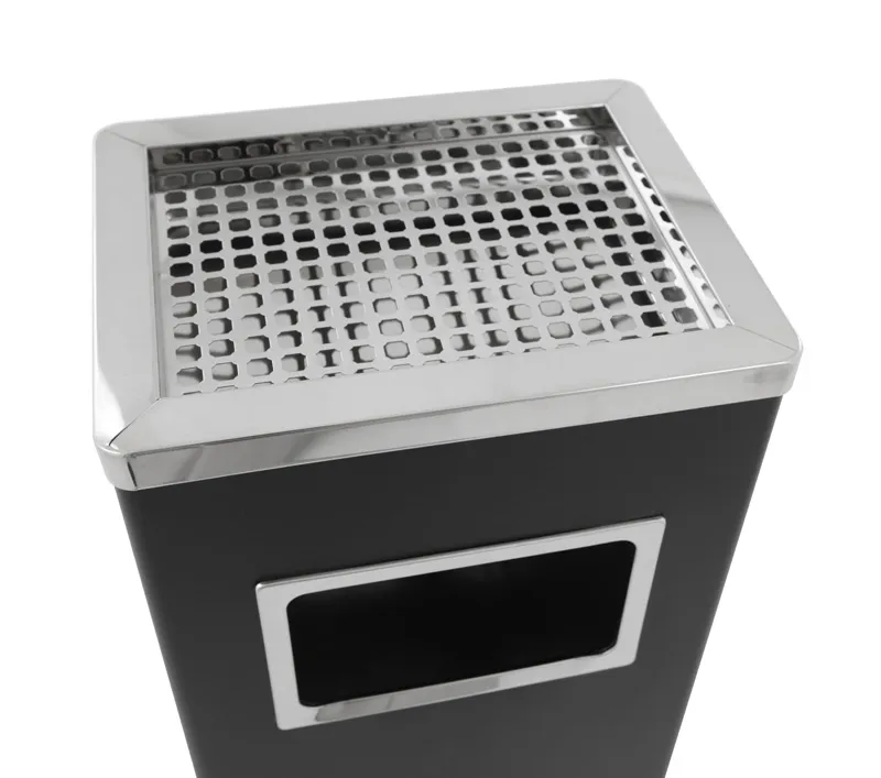 Cleanil VB 650194 as-papierbak zwart RVS