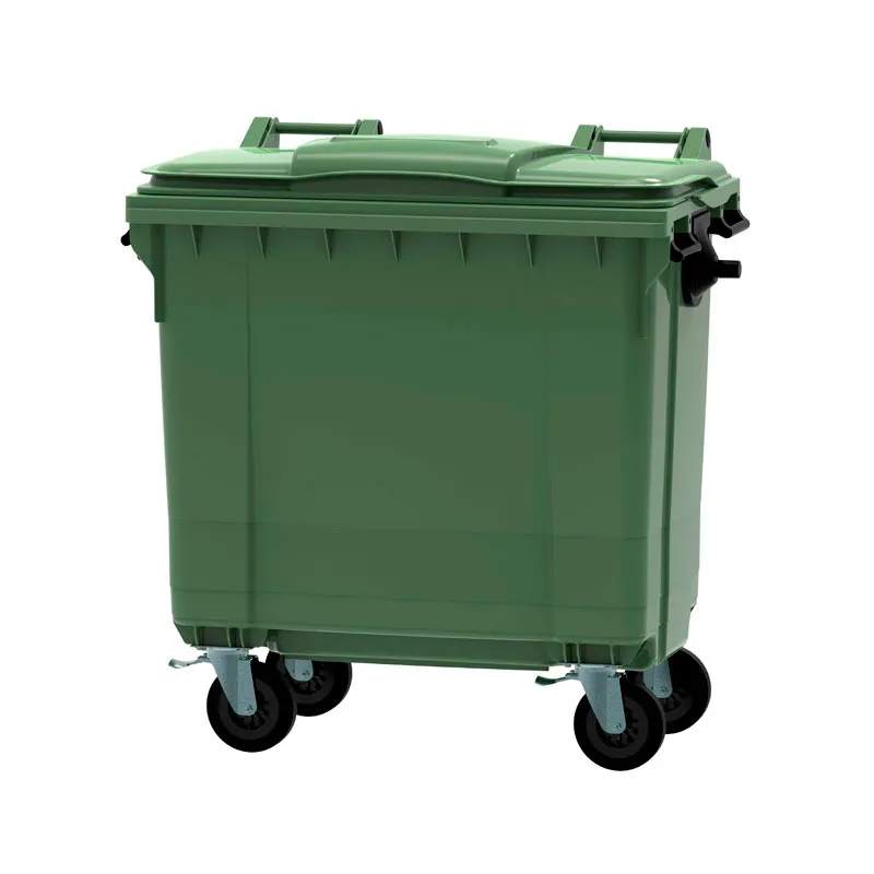 Cleanil container met vlak deksel